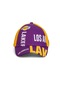 Mor Los Angeles Lakers Basketbol Beyzbol Şapkası - Standart