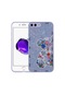 Noktaks - iPhone Uyumlu 7 Plus - Kılıf Desenli Sert Mumila Silikon Kapak - Lilac Bear