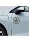 Star Sticker Model 5 - 4x4 Sticker - Off Road Sticker - Jeep Sticker - 20cm X 20cm - Gri