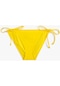 Koton Brazilian Bikini Altı Basic Yanları Bağlama Detaylı Sarı 4sak00044mm
