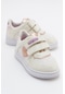 mnpc -  Kız Çocuk Beyaz Sneaker Ayakkabı