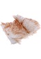 Suntek Magideal 40x60 Cm Koyun Kabarık Cilt Faux Fur Beyaz-ve-kahverengi