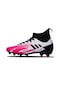 Snapbuy Handsome Guy Yüksek Futbol Antrenman Ayakkabısı Beyaz - Pembe