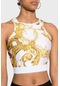 Versace Jeans Couture Kadın Top 76ham227 Js292 G03 Beyaz-gold