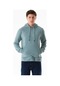 Kapüşonlu Kanguru Cepli Polar Sweatshirt 25kerk6045205544-mint Mint
