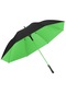 Hyt-çift Katlı Şemsiye Otomatik Golf Şemsiyesi İşletmeli Büyük Kalınlaştırılmış Uzun Saplı Şemsiye-beyaz - Yeşil