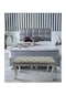 Krem Chester Model Babyface Kumaş Bench&koltuk&tabure&pofuduk Yatak Odası Takımı Ucu&önü Puff