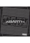Ön Cam Abarth Sticker Gümüş Gri