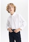 Defacto Erkek Çocuk Oxford Uzun Kollu Gömlek W3215a624smwt34