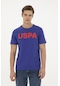 U.s. Polo Assn. Erkek Mavi Tişört Basic 50279620-vr212 Mavi