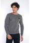 Erkek Spor G3 Melanj (Koyu Gri) Kışlık Sweatshirt Takım, 3 İplik