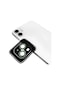 Noktaks - İphone Uyumlu İphone 11 - Kamera Lens Koruyucu Safir Parmak İzi Bırakmayan Anti-reflective Cl-11 - Açık Yeşil