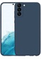 Ekılıf - Samsung Galaxy S22 Plus Uyumlu - Kılıf İçi Kadife Koruyucu Mara Lansman Kapak - Lacivert