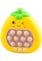 Yetişkinler Ve Çocuklar İçin Duyusal Fidget Oyuncakları Yapboz Oyunu Makinesi Sarı