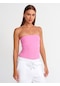 Dilvin 20659 Crop Top Pembe