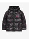Skechers G Outerwear Padded Jacket Büyük Kız Çocuk Siyah Mont Sk242110-001