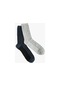 Koton 2'li Soket Çorap Seti Balık Sırtı Desenli Dokulu Multıcolor 4wak80328aa 4WAK80328AAMIX