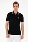 U.s. Polo Assn. Erkek Siyah Tişört Basic 50298010-vr046 Siyah