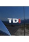 3d Metal Tdı Logo Çıkartması Vw Golf Jetta Passat Mk4 Mk5 Mk6 Yansıtıcı Araba Sticker Turbo Doğrudan Enjeksiyon Amblem Rozeti, Seçenek: 2