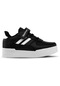 Slazenger Camp Sneaker Unisex Çocuk Ayakkabı Siyah / Beyaz Sa22lp035-510