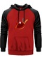 Ping Pong Classic Kırmızı Renk Reglan Kol Sweatshirt