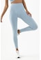 Maraton Active Slimfit Kadın Koşu Sisli Mavi Tayt 812118-sisli Mavi