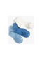 Koton 3 Lü Basic Çorap Seti Pamuklu Mavi 4smb80008aa 4SMB80008AA624