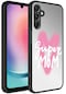 Samsung Galaxy A14 Kılıf Aynalı Desenli Kamera Korumalı Parlak Mirror Kapak Kılıf