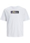 Jack & Jones Erkek T Shirt 12253477 Beyaz