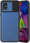 Nettech Samsung Galaxy M31s Uyumlu Buzlu Kızaklı Kamera Korumalı