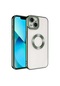 Mutcase - İphone Uyumlu İphone 14 Plus - Kılıf Kamera Korumalı Tatlı Sert Omega Kapak - Yeşil