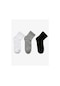 Skechers S192136-900 U Skx Padded Mid Cut Socks 3 Pack Unisex Çorap Renkli