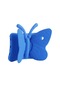 Kilifolsun iPad Uyumlu 2 3 4 Kelebek Figürlü Stand Olabilen Çocuklar İçin Koruyucu Kılıf Mavi