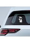 Baby On Board Sticker - Bebek Var Sticker - 8cmx15cm - Beyaz