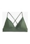 Koton Üçgen Bikini Üstü Basic Yeşil 4sak10077mm Yeşil
