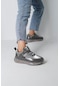 White Line Hayal07 Kadın Paraşüt Kumaş Sneaker Ayakkabı Gri Gri