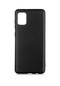 Noktaks - Samsung Galaxy Uyumlu A02s - Kılıf Mat Renkli Esnek Premier Silikon Kapak - Siyah