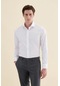 Damat Slim Fit Beyaz Düz %100 Pamuk Gömlek 1dff2sgnc068m