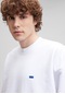 Mavi - Bisiklet Yaka Beyaz Basic Sweatshirt 0s10084-620