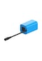 Qyouth Yem Teknesi Şarj Pil Pil Mavi İçin Edilebilir Balıkçılık Adet 7.4v 12000mah Wt Mavi
