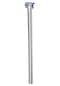 Reedark Katlanabilir Bisiklet Alüminyum Saddle Borusu 33.9x600mm - Yüksek Dayanıklı, Kolay Ayarlı, Sp8 Uyumlu, Gümüş Gümüş
