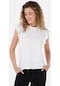 Colins Beyaz Kadın Tshirt K.kol Cl1069150 Q1.v2 Ofw