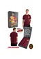 Galatasaray Lisanslı Match Day T-shirt + Bileklik Set Ahşap Kutulu 106 Kırmızı