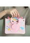İpad Uyumlu Çocuklar İçin Kılıf İpad Uyumlu Hava 1/2 / 6th Nesil 2018 / 5th Gen 2017 No Strap Unicorn İpad Uyumlu 9.7 2018 6th Arka Kapak
