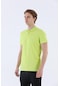 Maraton Sportswear Regular Erkek Polo Yaka Kısa Kol Basic Lime T-Shirt 20925-Lime