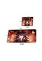 Genshin Etki Hu Tao Anime Mouse Pad Büyük Oyun Mousepad Kauçuk Mat Deskmat Pc Hq000433 400x800x2mm 10