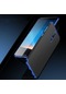 Kilifone - Huawei Uyumlu Mate 10 Lite - Kılıf Dört Köşesi Renkli Arkası Şefaf Lazer Silikon Kapak - Mavi