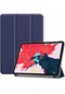 Kilifone - İpad Uyumlu İpad Pro 11 2020 2.nesil - Kılıf Smart Cover Stand Olabilen 1-1 Uyumlu Tablet Kılıfı - Lacivert