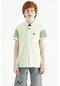 Tommy Life Açık Yeşil Kol Baskı Detaylı Standart Kalıp Polo Yaka Erkek Çocuk T-shirt - 11093 AÇIK YEŞİL