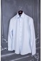 Erkek Slim Fit Uzun Kol 6 Drop Buz Mavi Gömlek-buz Mavi